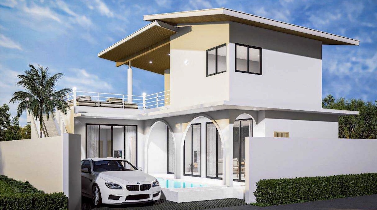 3 Bedroom Sea view House In Bang Po 3 Bedroom Sea view House In Bang Po Ariel