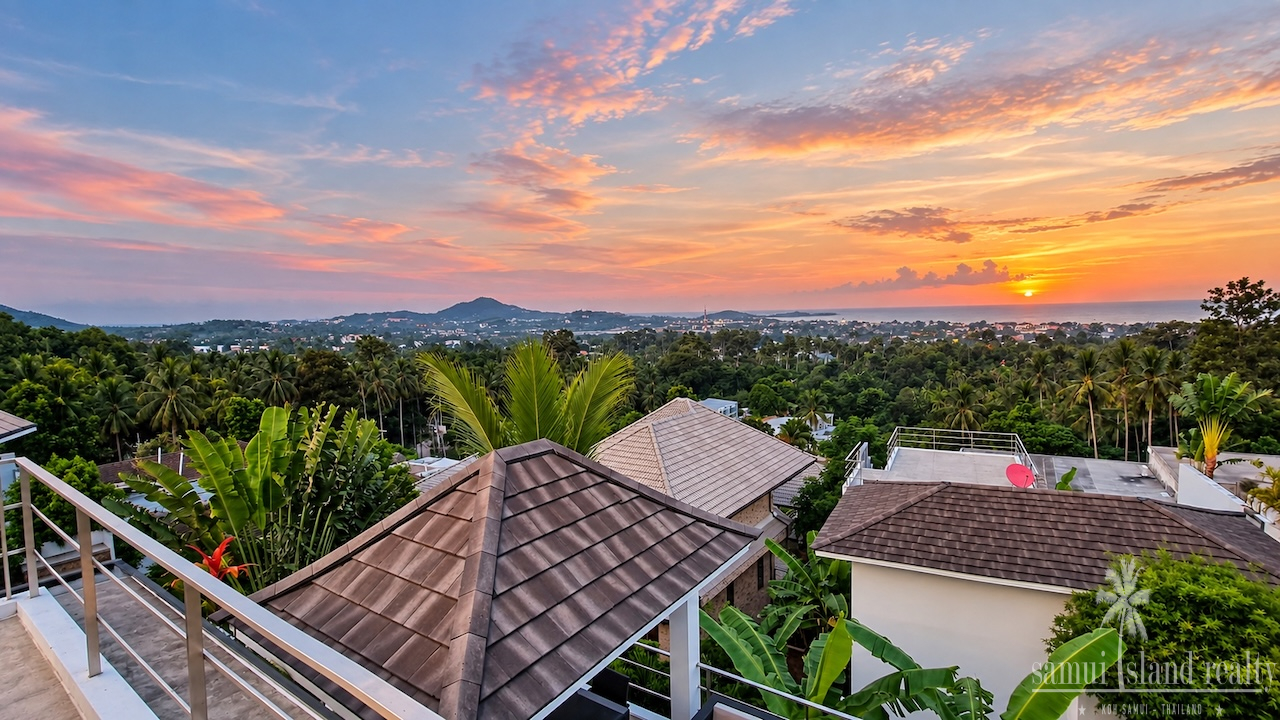 Chaweng 4-Bed Sea View Villa Sunrise