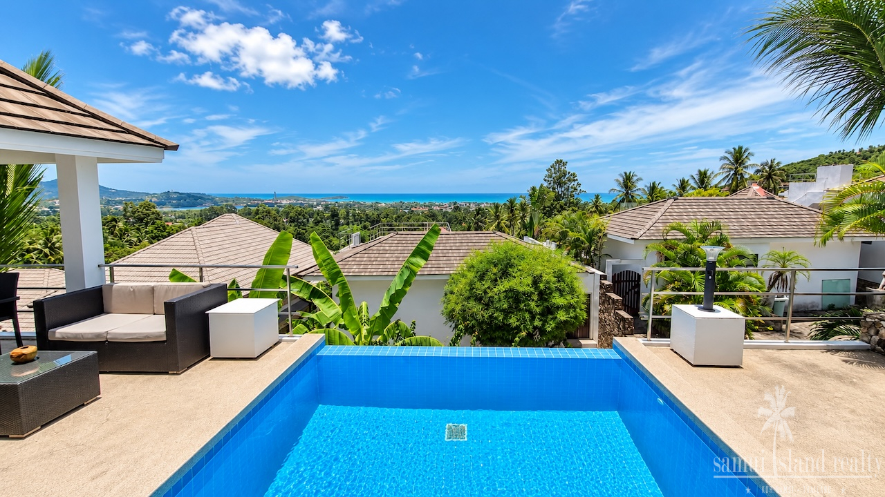 Chaweng 4-Bed Sea View Villa Pool