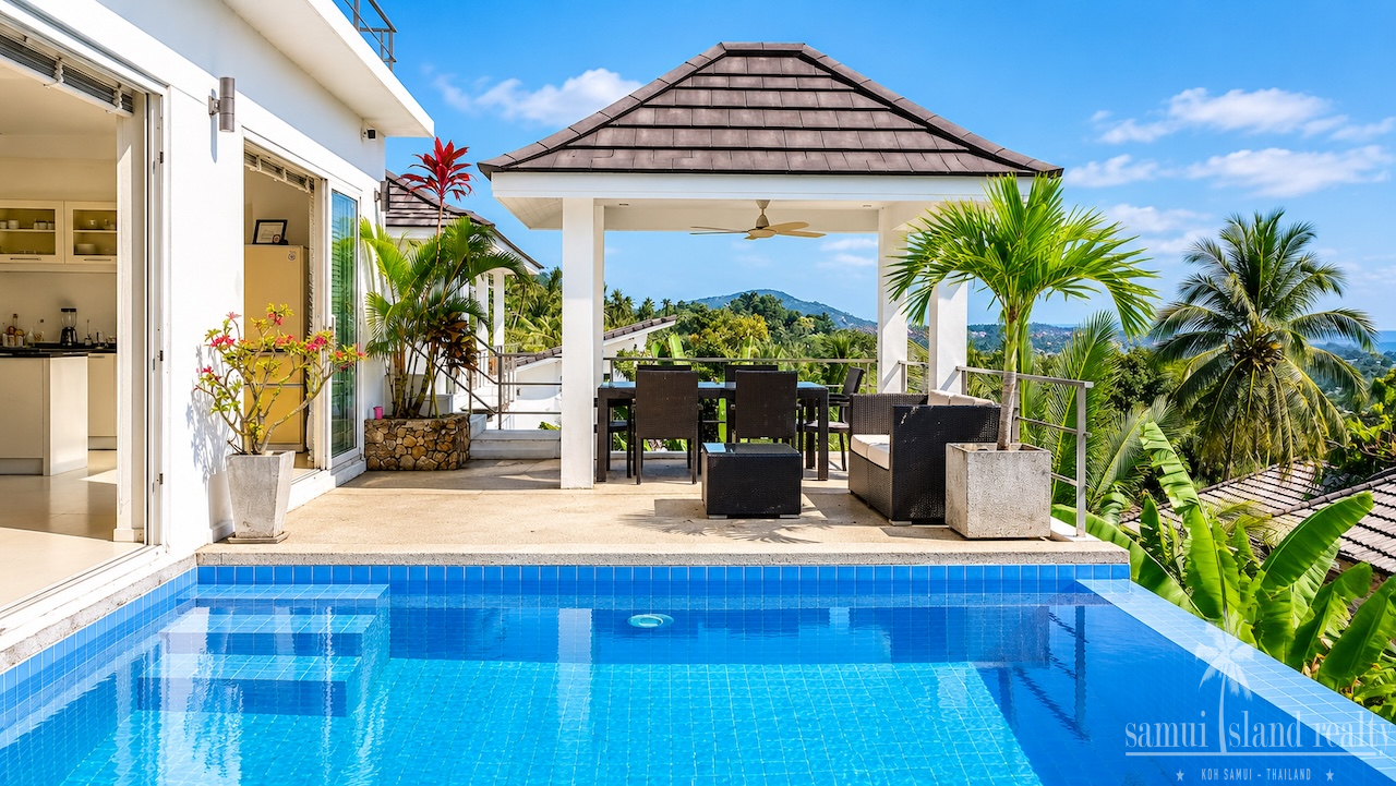 Chaweng 4-Bed Sea View Villa Sala