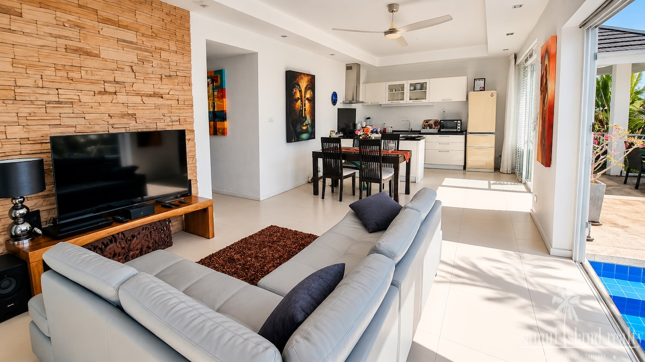 Chaweng 4-Bed Sea View Villa Interior
