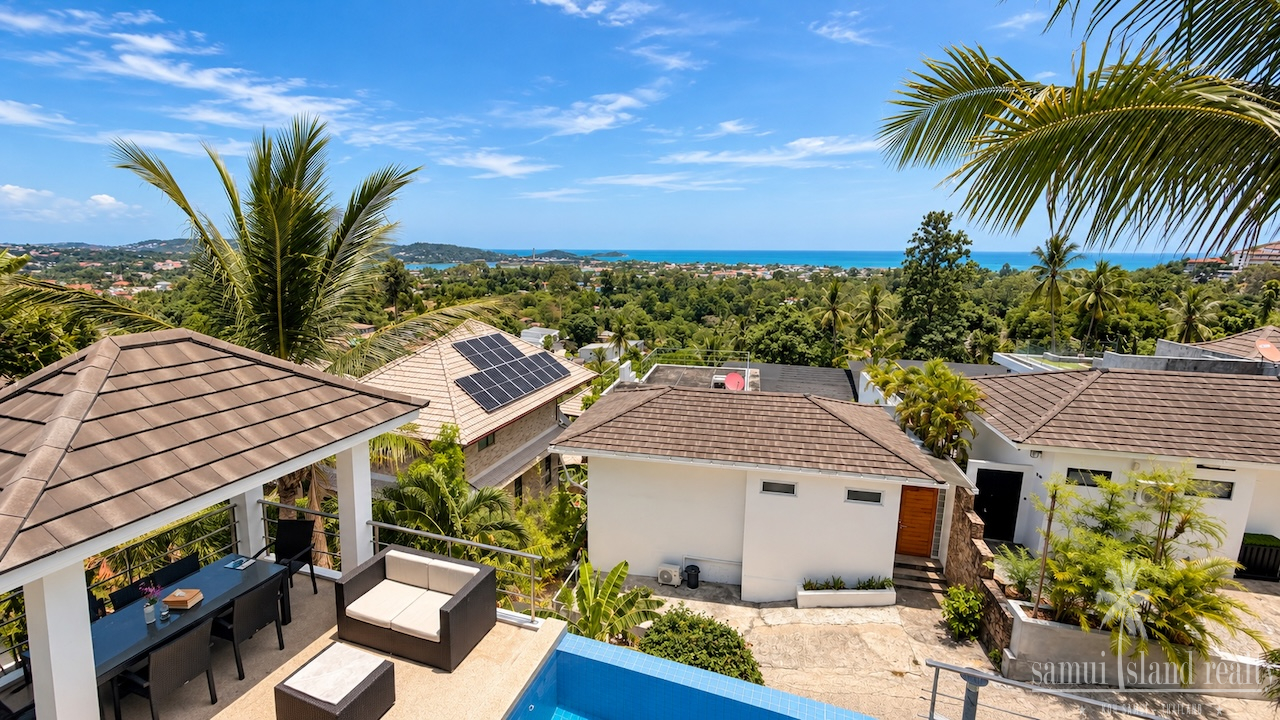 Chaweng 4-Bed Sea View Villa Surroundings