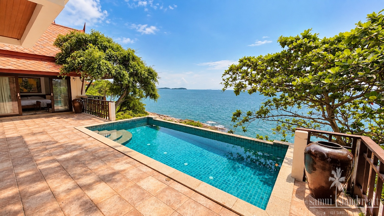 Chaweng Noi Oceanfront Villa Sun Terrace