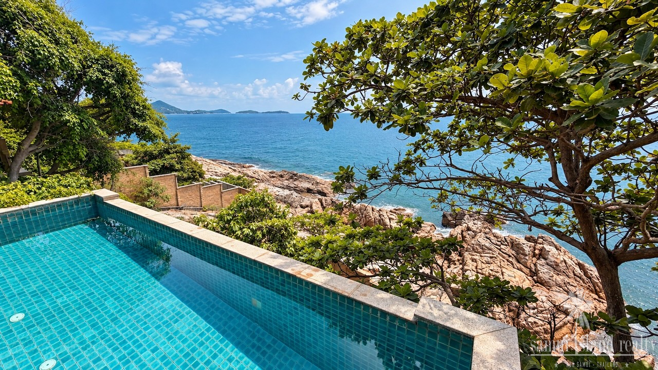 Chaweng Noi Oceanfront Villa View
