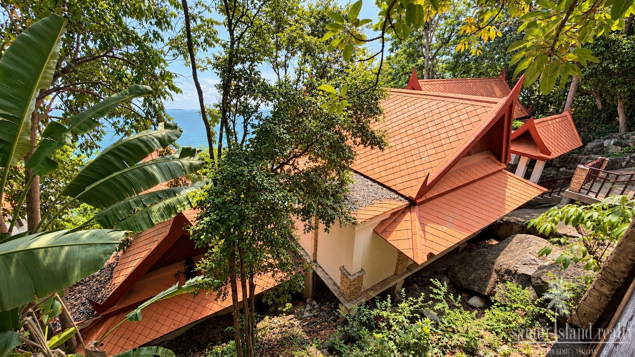 Chaweng Noi Oceanfront Villa Rooftop