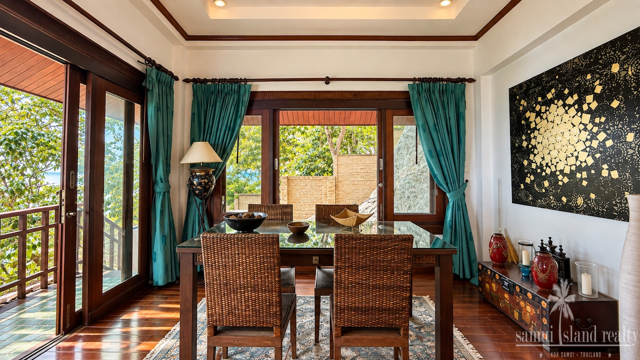 Chaweng Noi Oceanfront Villa Interior