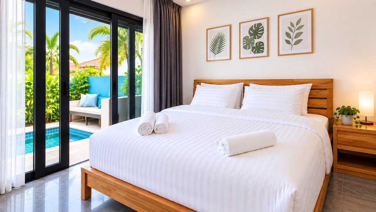 Humming Bird Villas Bedroom