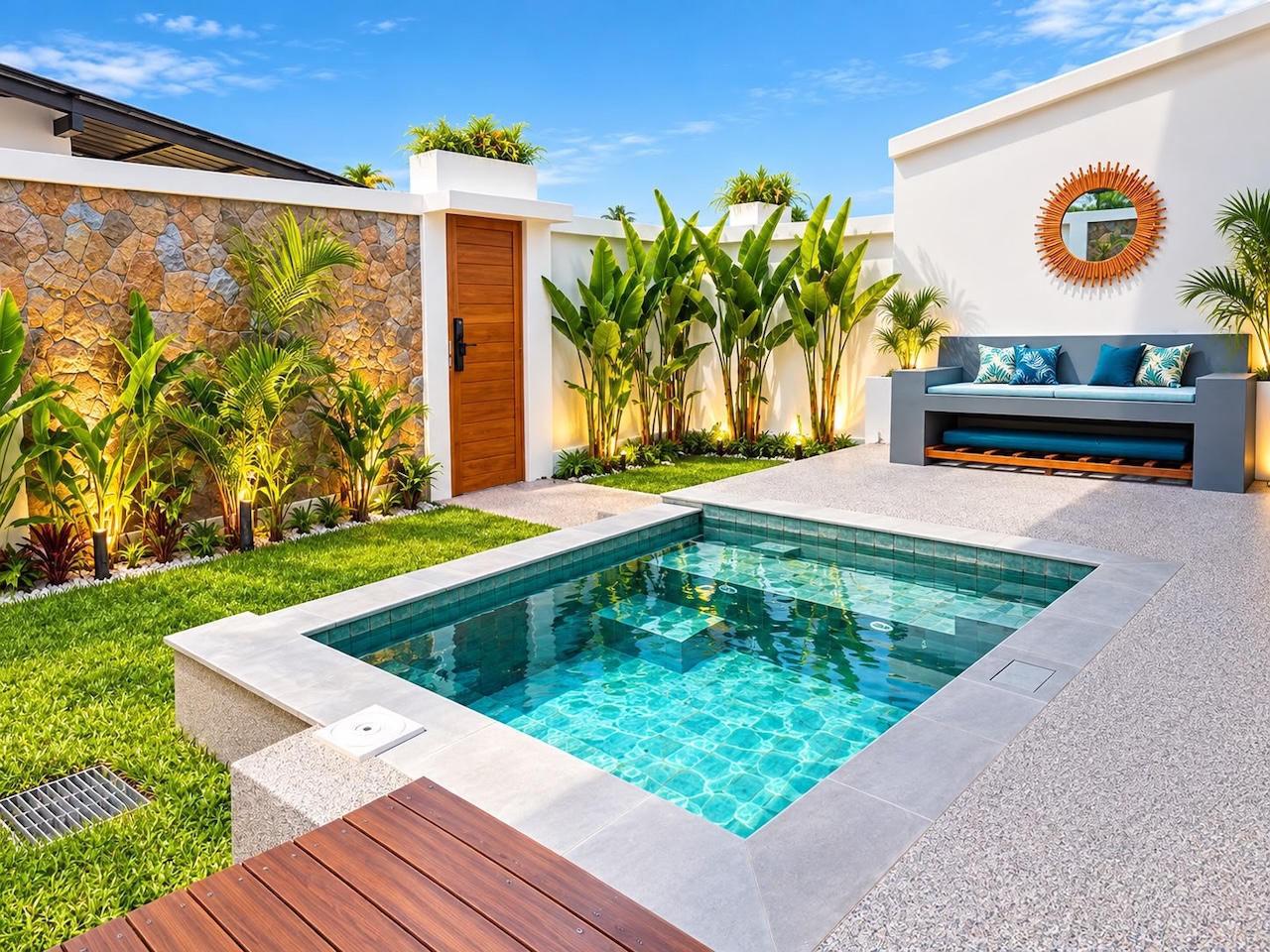 Humming Bird Villas Outdoor Area