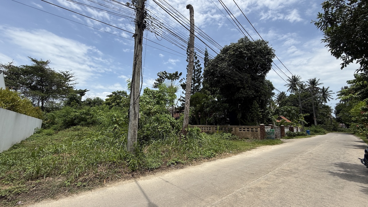 Koh Samui Land Plot In Hua Thanon Koh Samui Land Plot In Hua Thanon Government Road