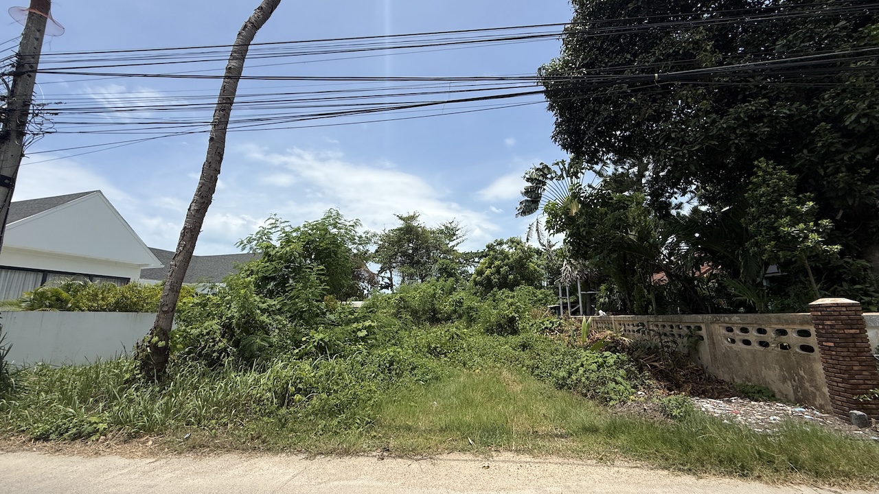 Koh Samui Land Plot In Hua Thanon Koh Samui Land Plot In Hua Thanon Front