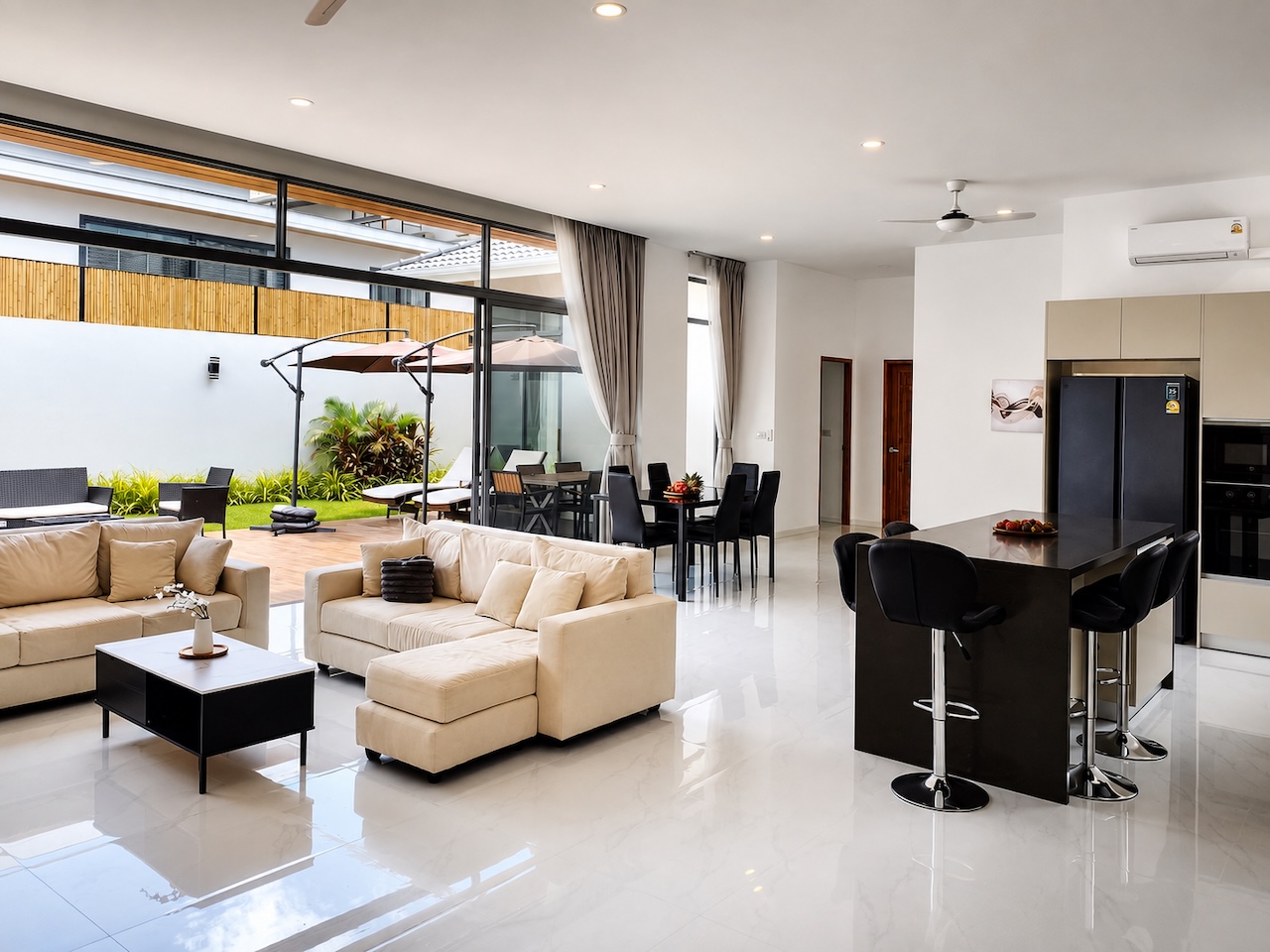 Koh Samui Modern Villa Koh Samui Modern Villa Living Area