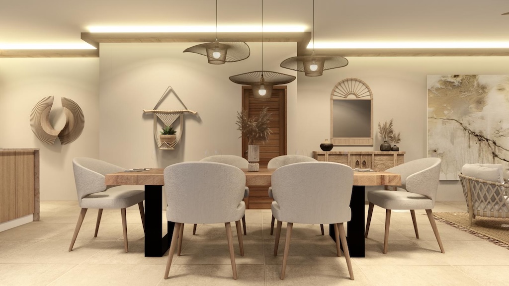 Kramian Two-Bedroom Villa Dining
