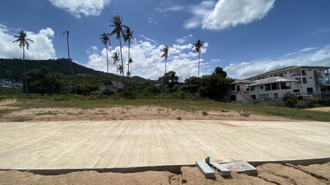 Land Plots In Chaweng For Sale Access Road