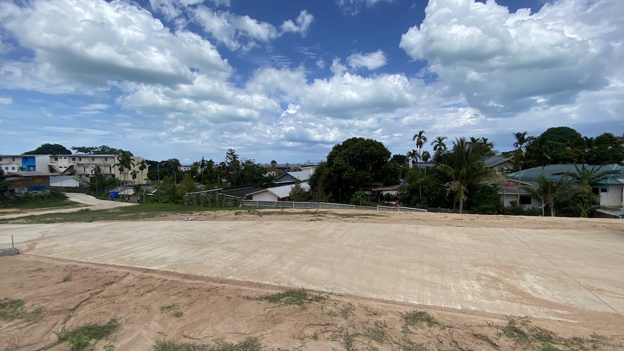 Land Plots For Sale In Chaweng Front View