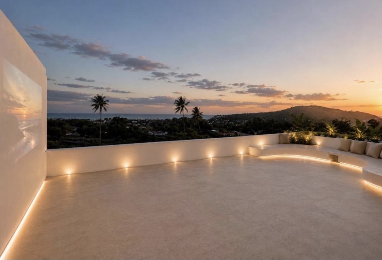 Longterm Villa Rental In Bophut Longterm Villa Rental In Bophut Rooftop
