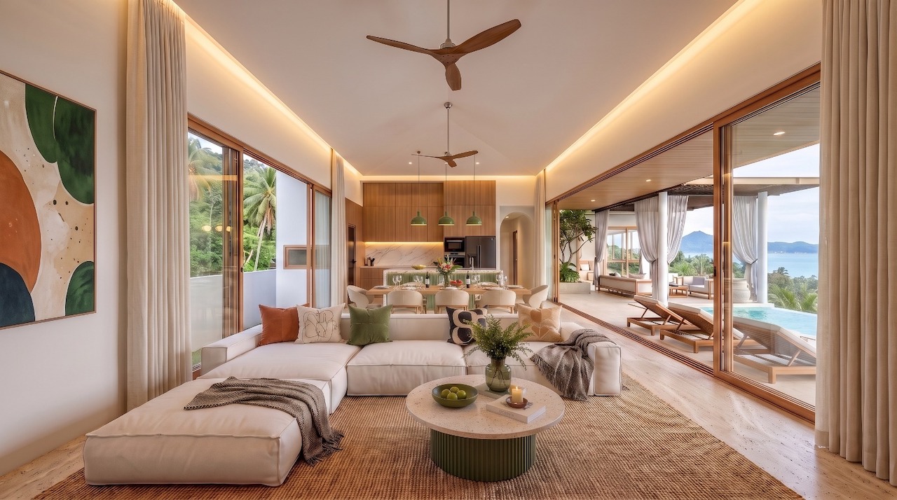 Nichakul 3-Bedroom Villas Nichakul 3-Bedroom Villas Living Area