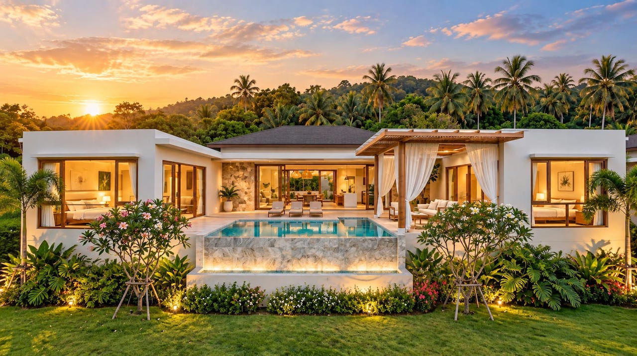 Nichakul 3-Bedroom Villas Nichakul 3-Bedroom Villas Front