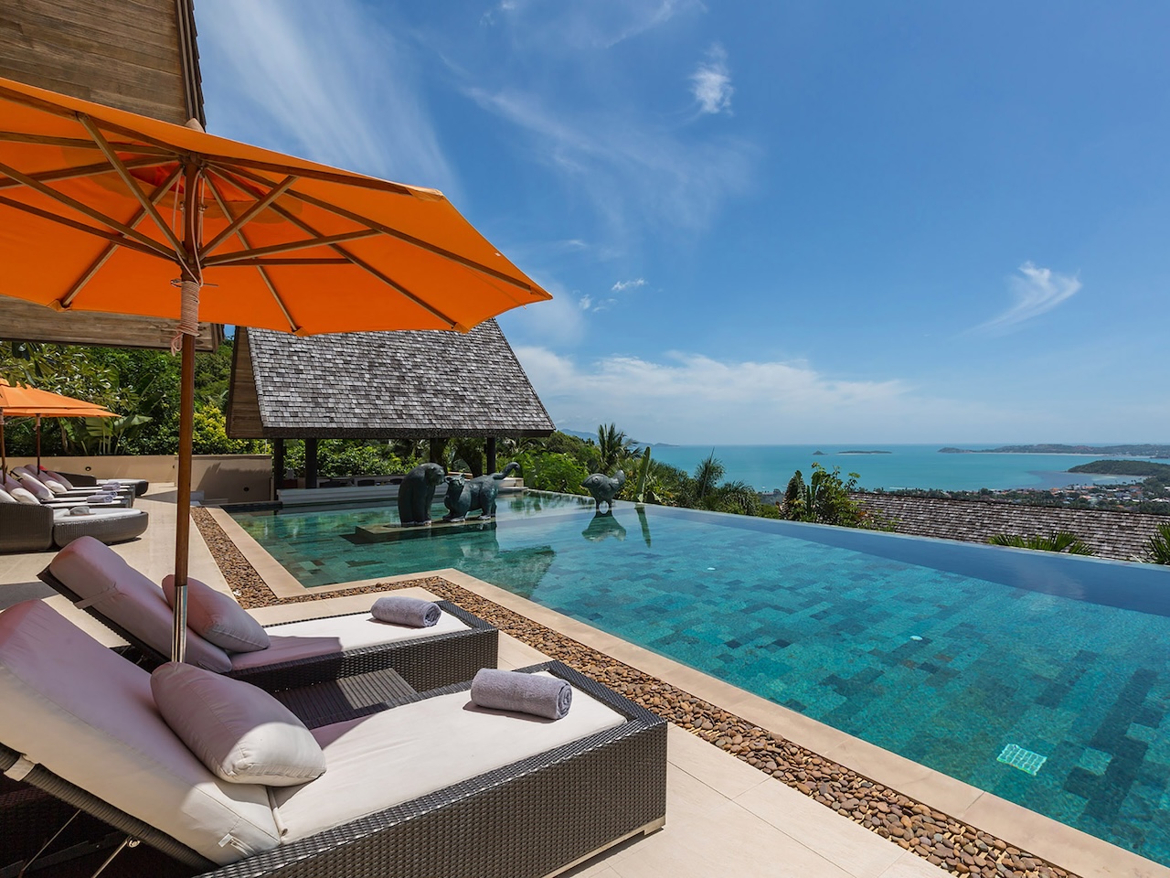 Panacea Villas Koh Samui Panacea Villas Koh Samui Sun Loungers