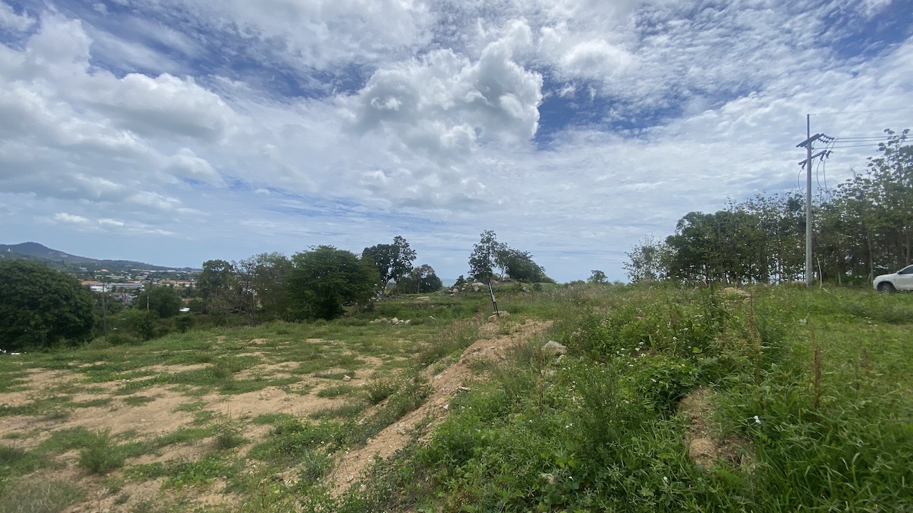 Seaview Chaweng Land For Sale Seaview Chaweng Land For Sale Electric Pole