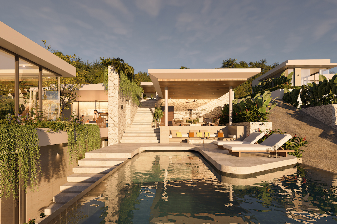 THEVA Horizon Four Bedroom Villa THEVA Horizon Four Bedroom Villa Clubhouse