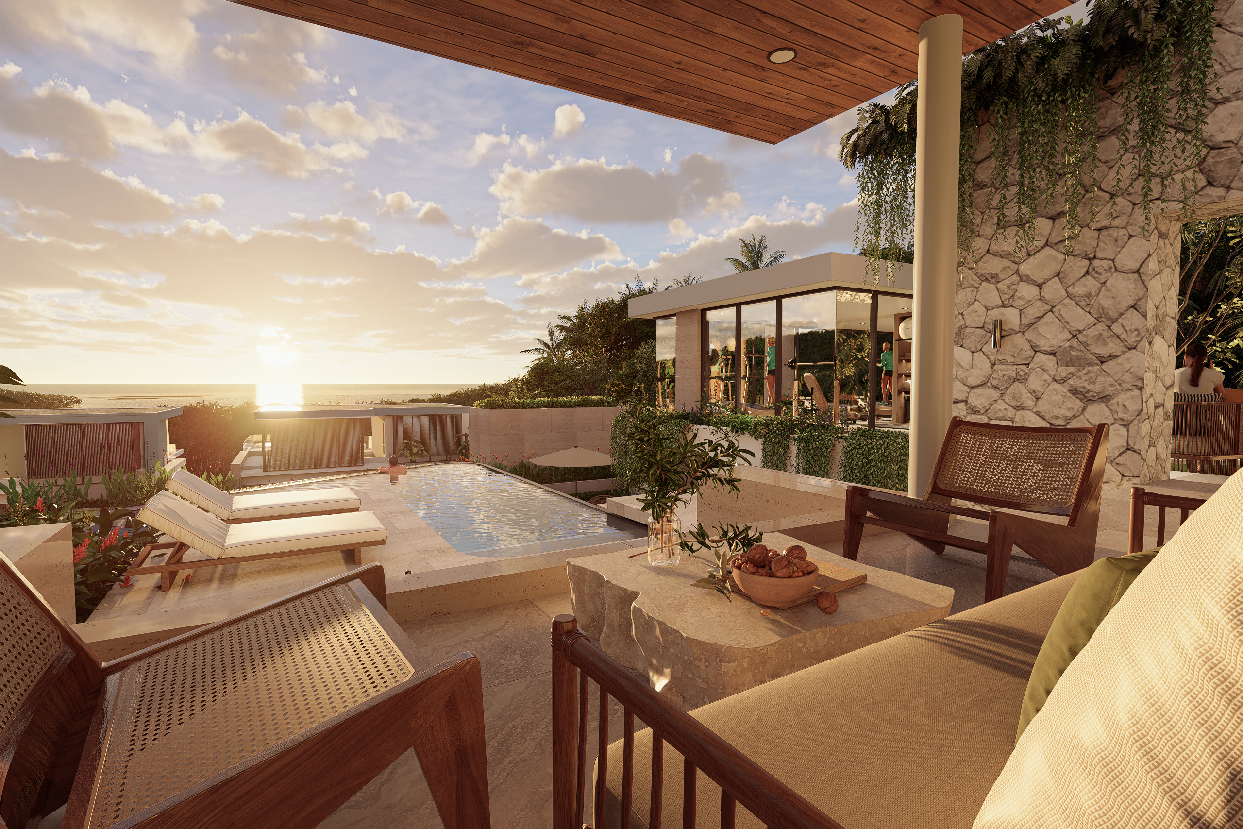 THEVA Horizon Four Bedroom Villa THEVA Horizon Four Bedroom Villa Communal Pool