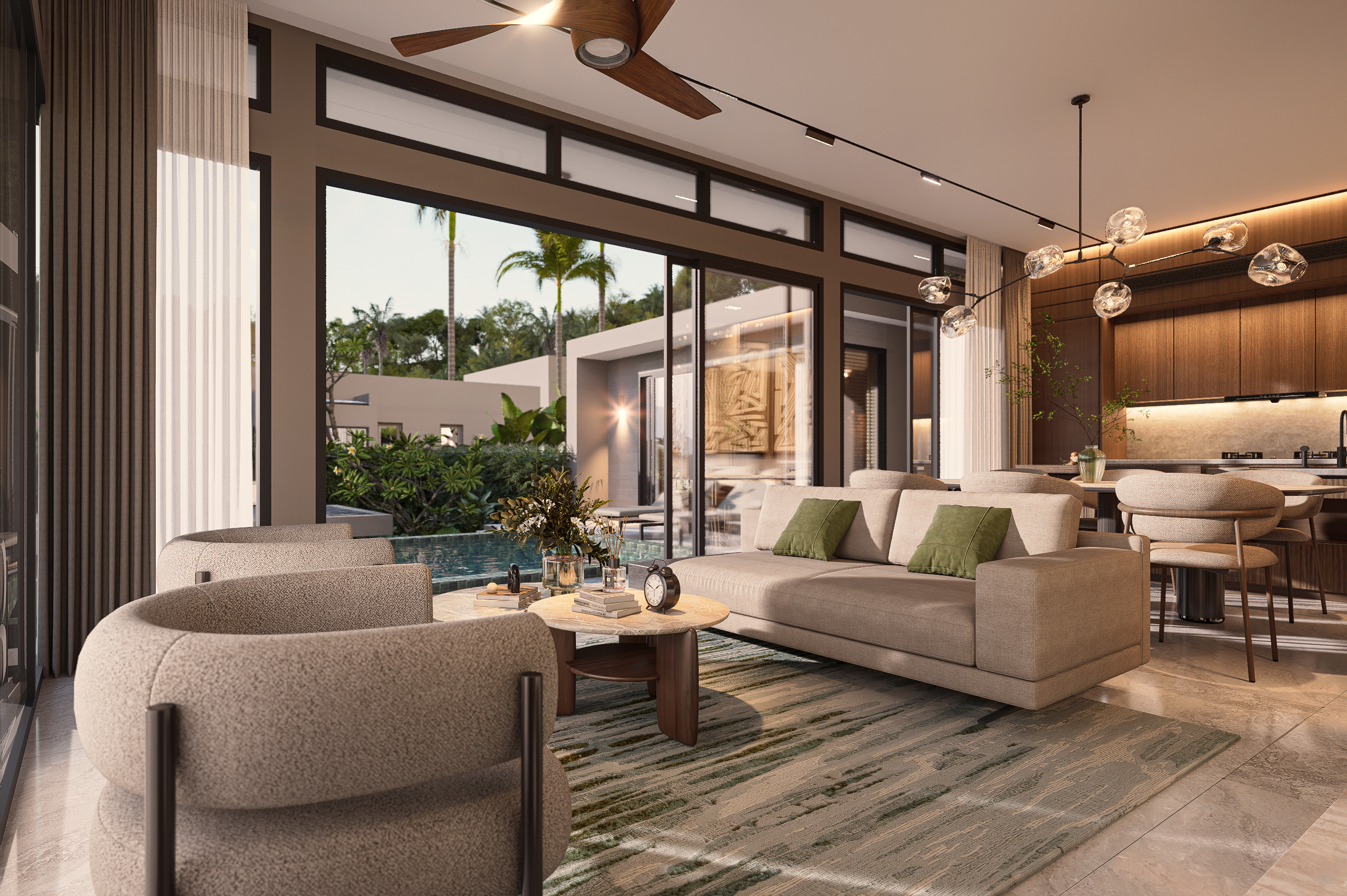 THEVA Horizon Four Bedroom Villa THEVA Horizon Four Bedroom Villa Living