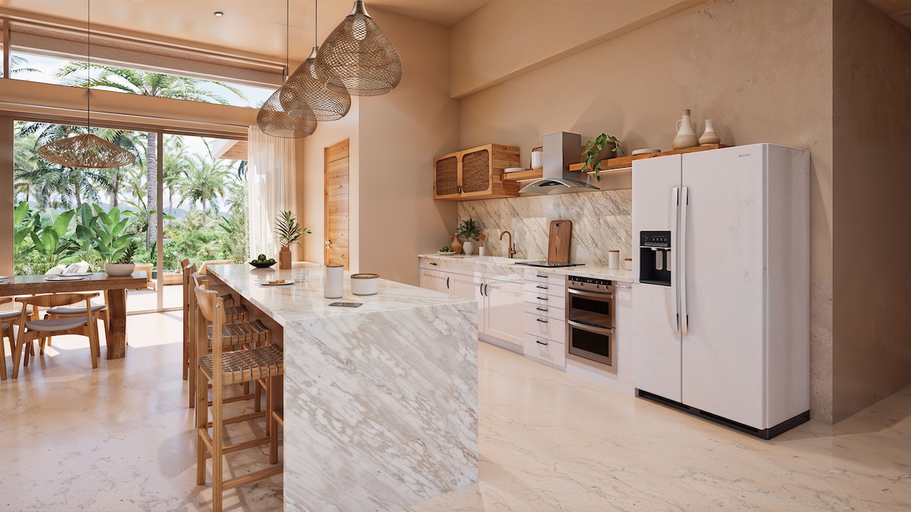 Terra Mare Villas Kitchen