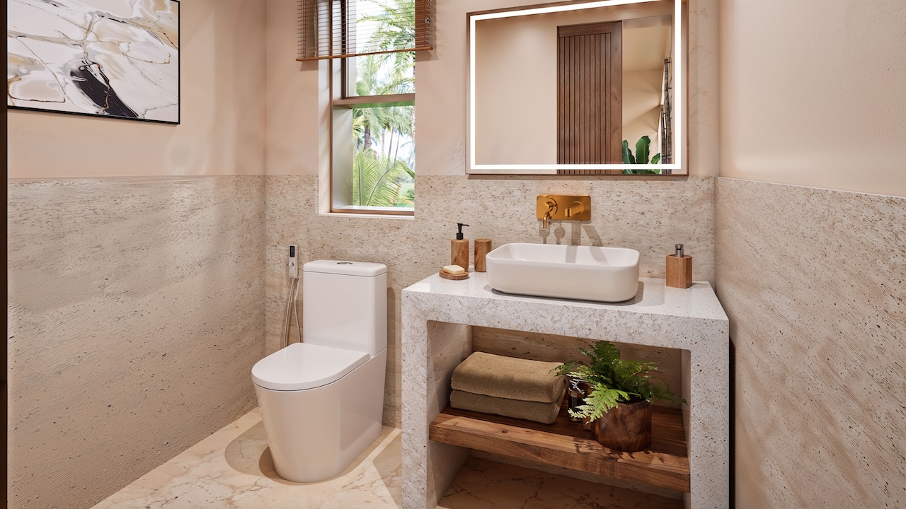 Terra Mare Villas Bathroom