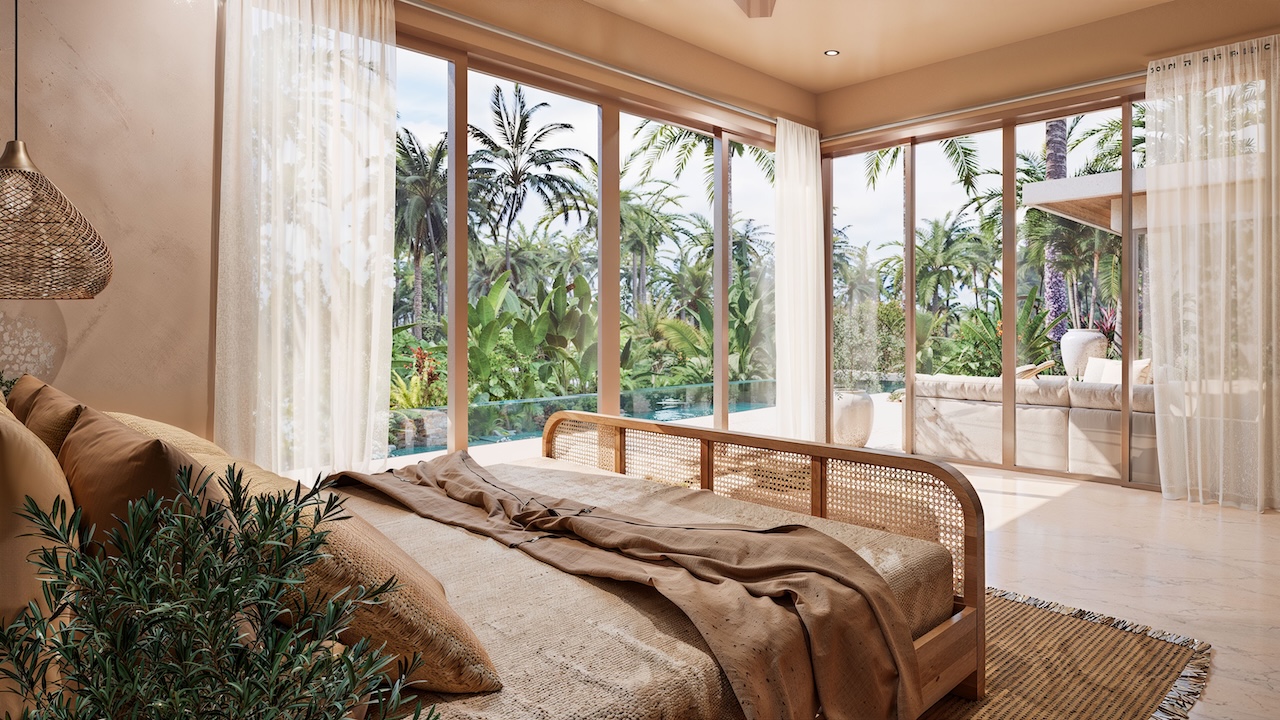 Terra Mare Villas Bedroom View