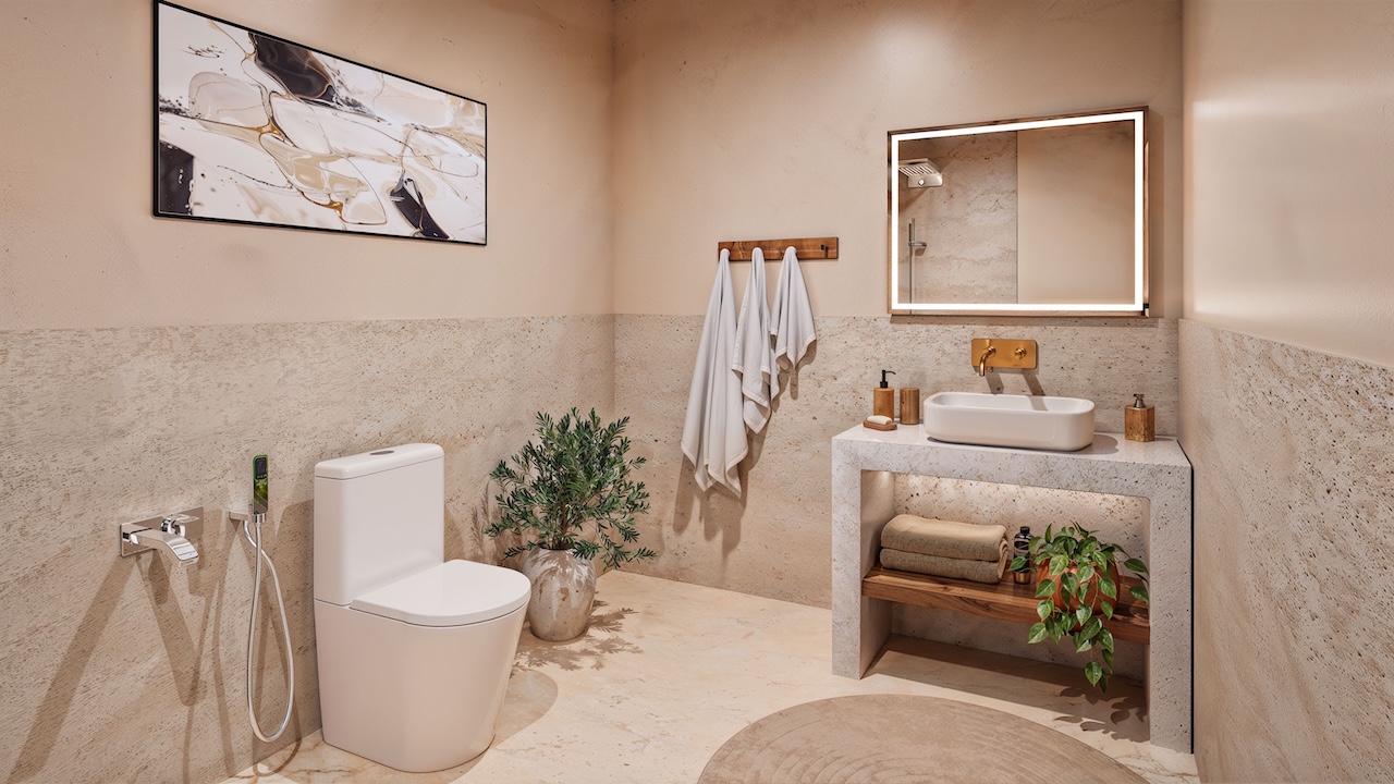 Terra Mare Villas Bathroom