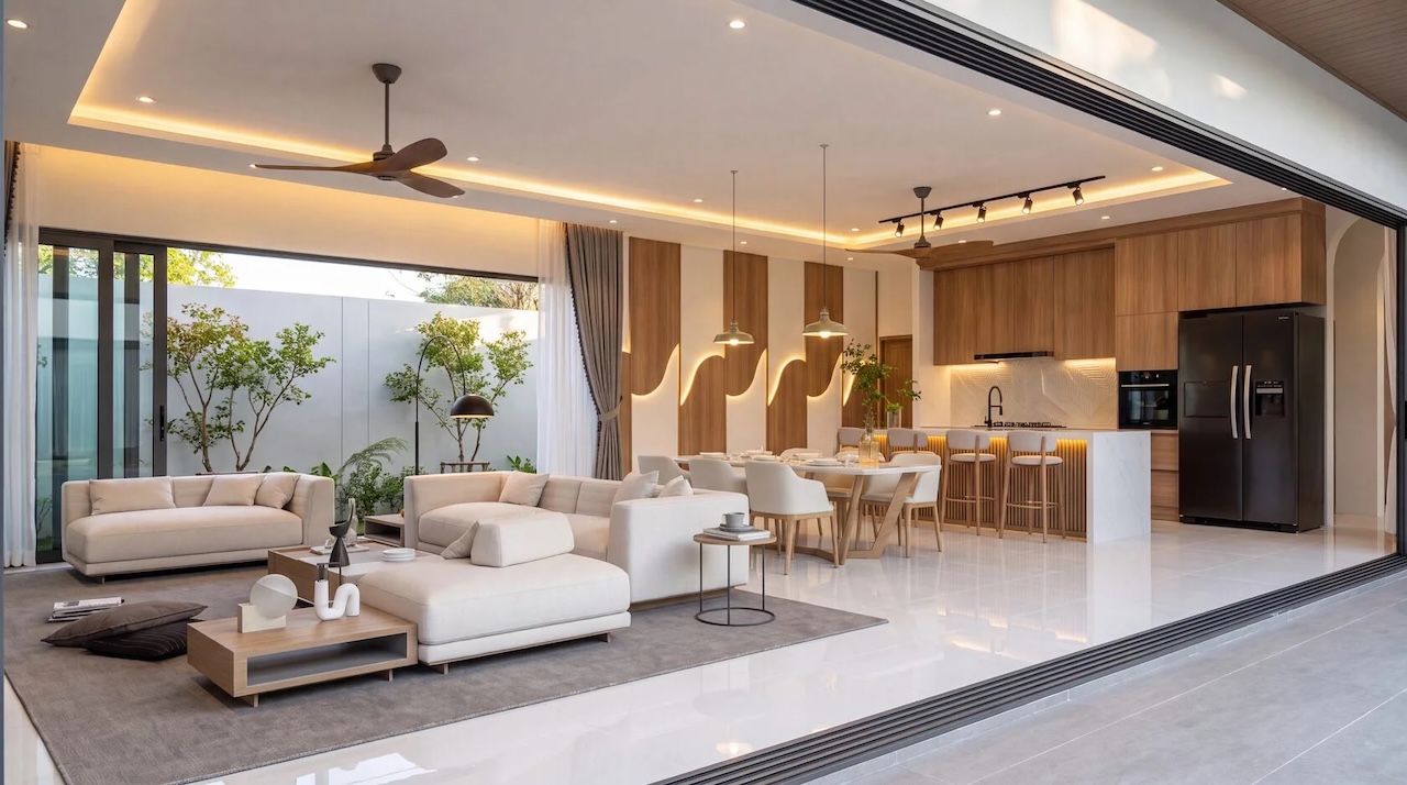Tesoro Valley 3-Bedroom Villas Living Area