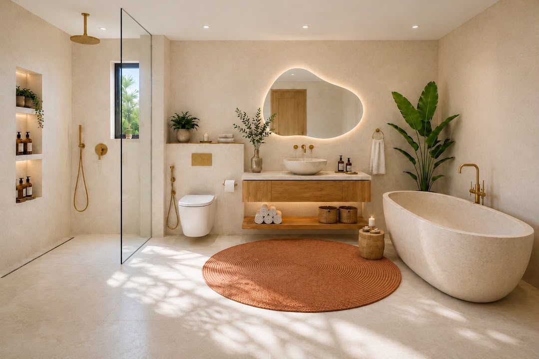 4-Bedroom Villa Casa Una Residence Bathroom