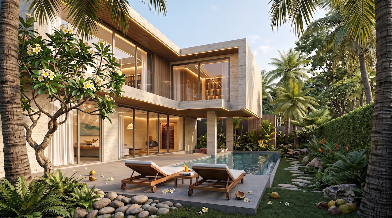 Ban Tai Two Bedroom Villas Exterior Front