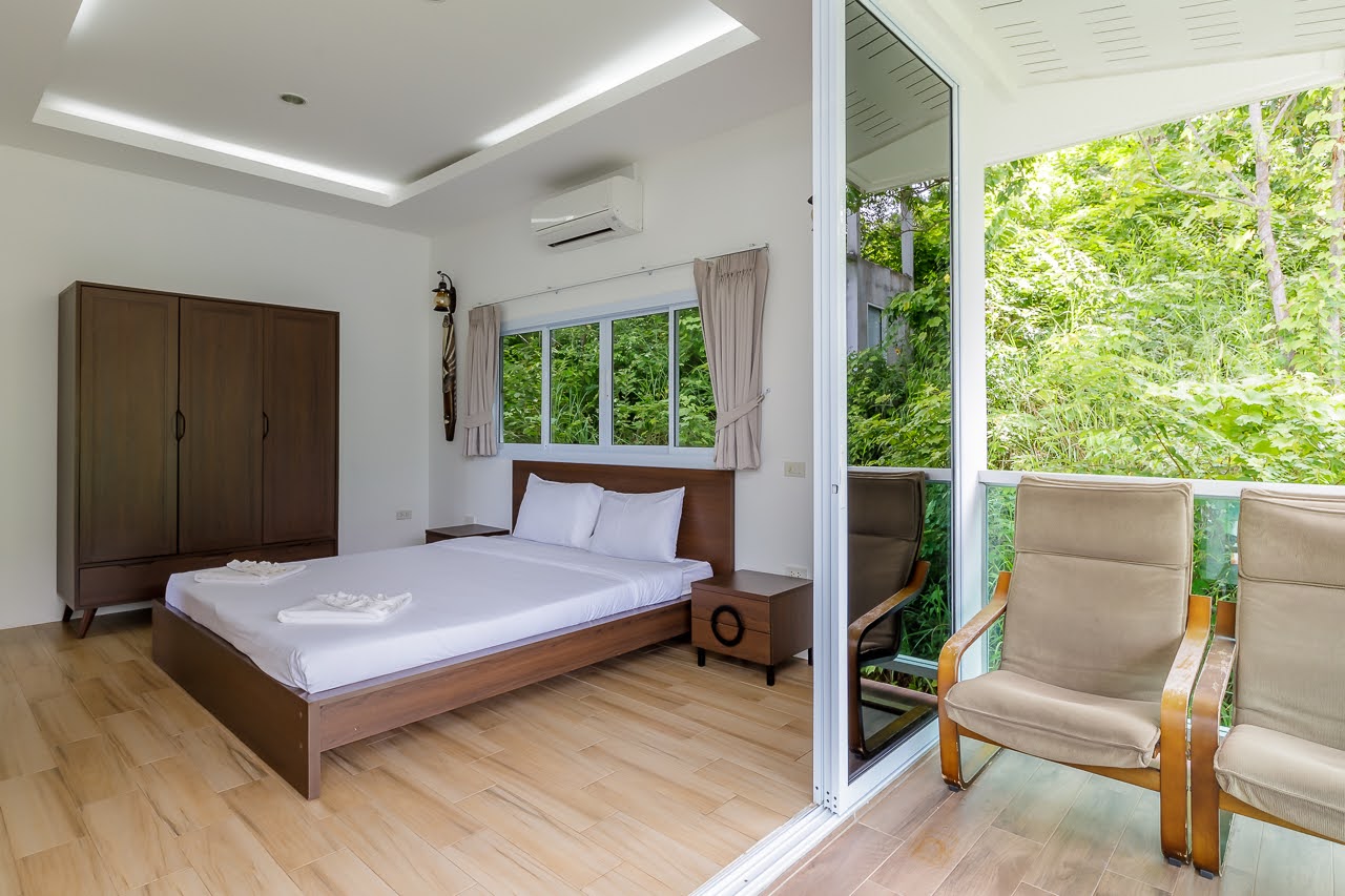 Chaloklum bay view villa Chaloklum bay view villa Bedroom