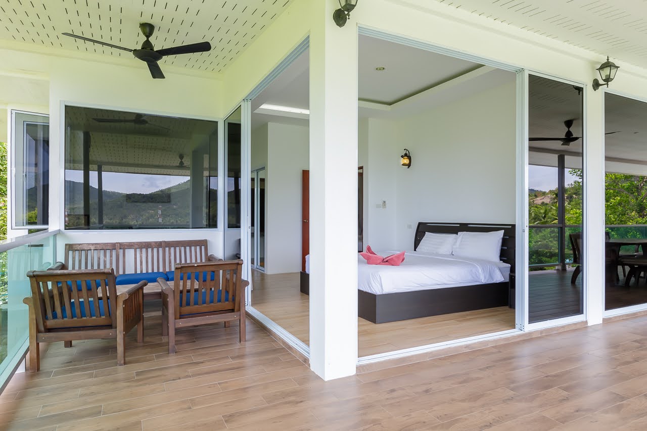 Chaloklum bay view villa Chaloklum bay view villa Bedroom