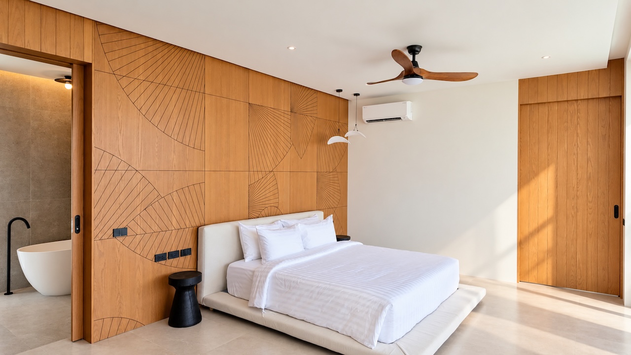Choeng Mon Modern Villa Choeng Mon Modern Villa Bedroom