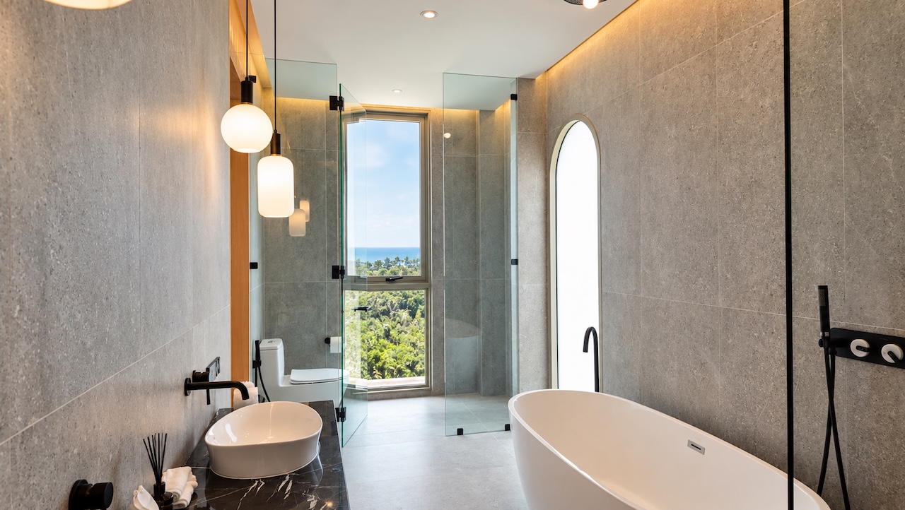 Choeng Mon Modern Villa Choeng Mon Modern Villa Bathroom