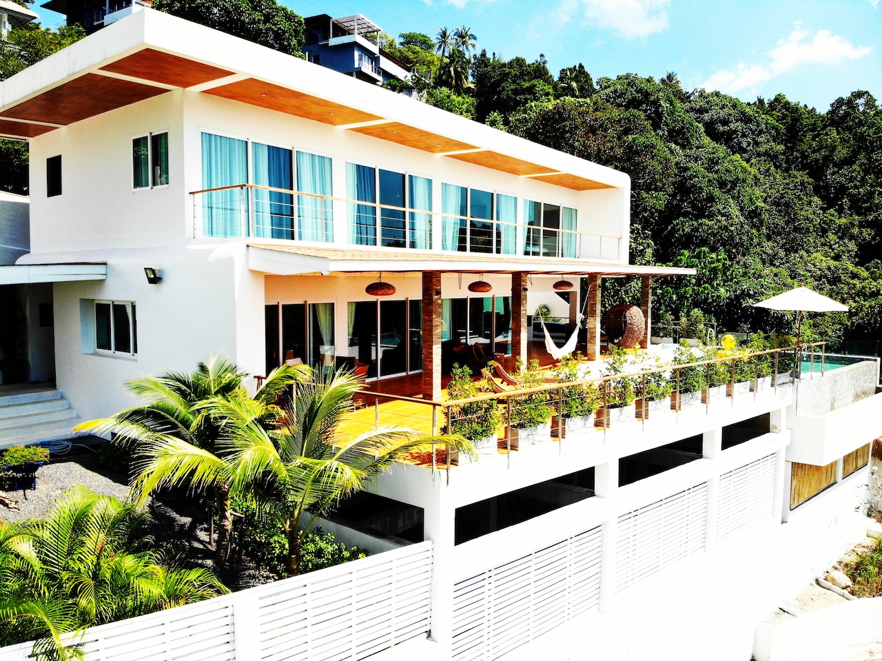 Koh Phangan Beachside Villa Exterior