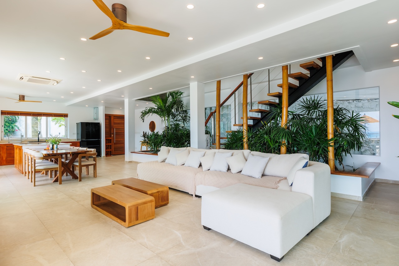 Koh Phangan Beachside Villa Lounge