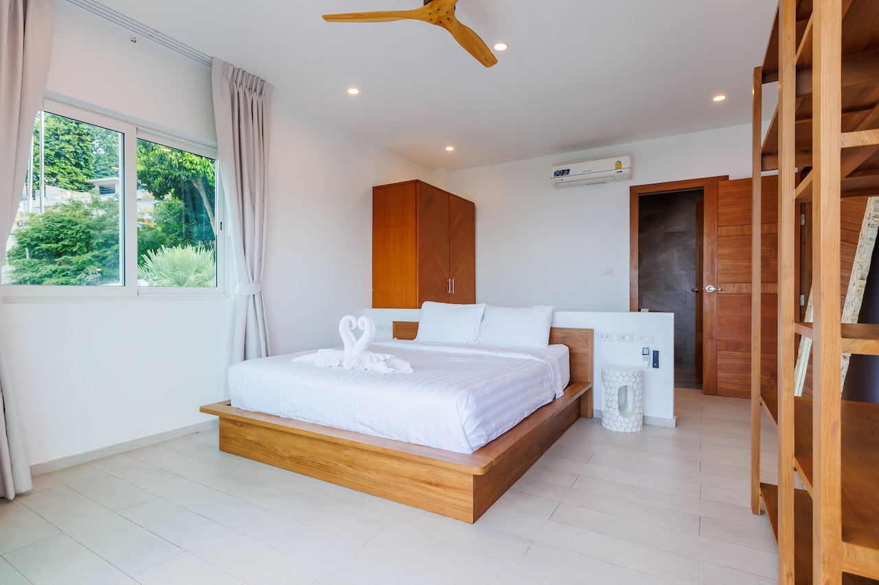 Koh Phangan Beachside Villa Bedroom
