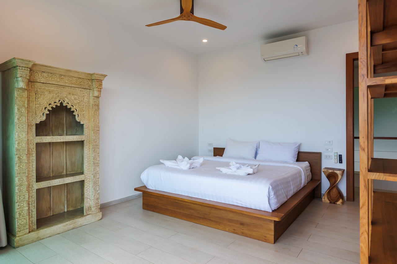 Koh Phangan Beachside Villa Bedroom two
