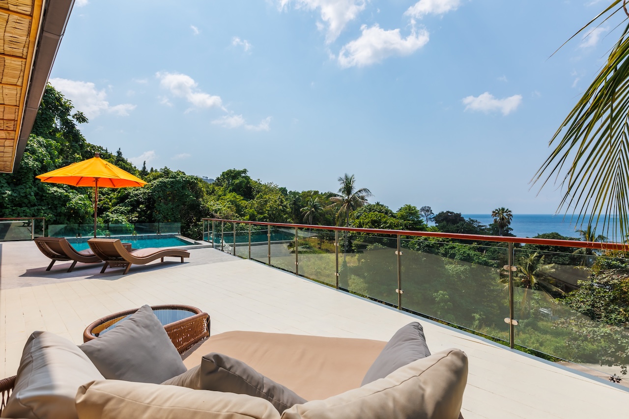 Koh Phangan Beachside Villa Sun Terrace
