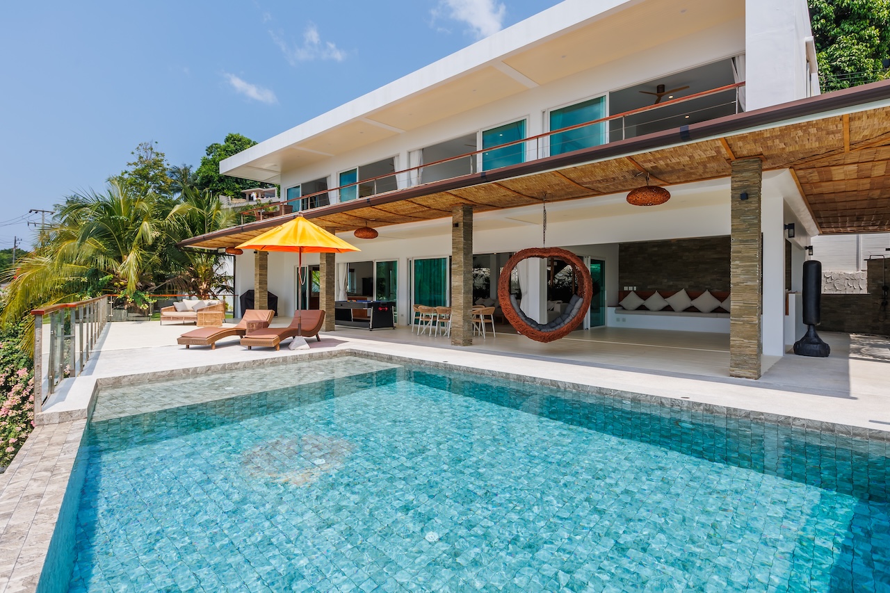 Koh Phangan Beachside Villa Swimming Pool