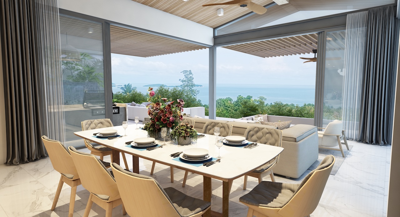 Koh Samui 5-Bedroom Sea View Villas Koh Samui 5-Bedroom Sea View Villas Dining