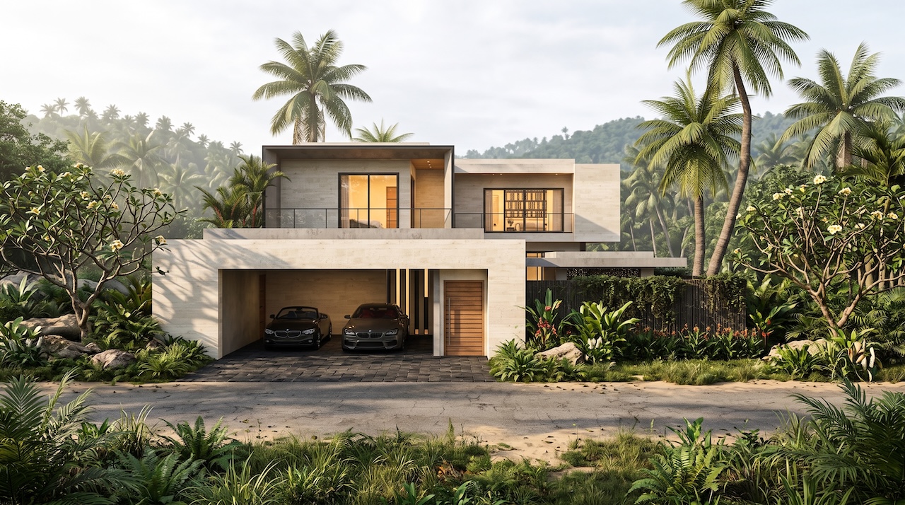 Koh Samui Three-Bedroom Villas Koh Samui Three-Bedroom Villas Parking