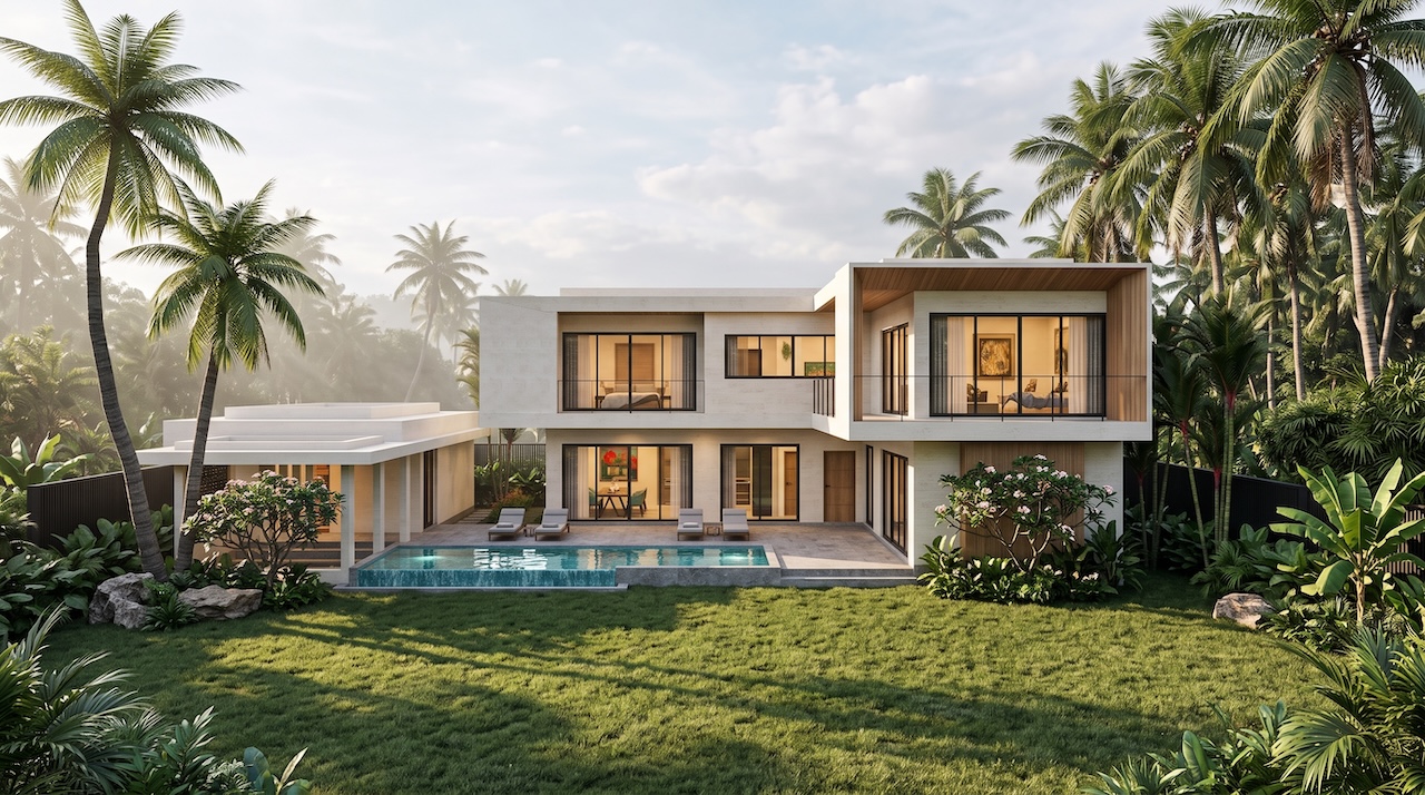 Koh Samui Three-Bedroom Villas Koh Samui Three-Bedroom Villas Front