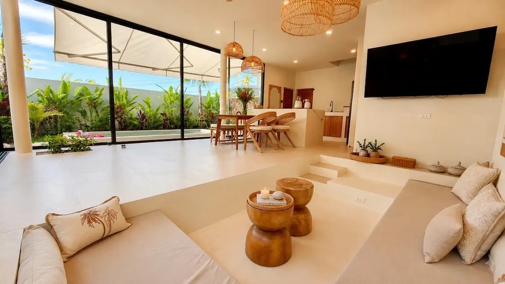 Koh Samui Two-Bedroom Villas For Rent Lounge