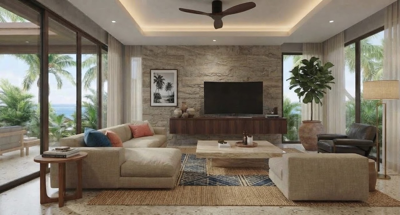 Modern Tropical Villa Modern Tropical Villa Lounge