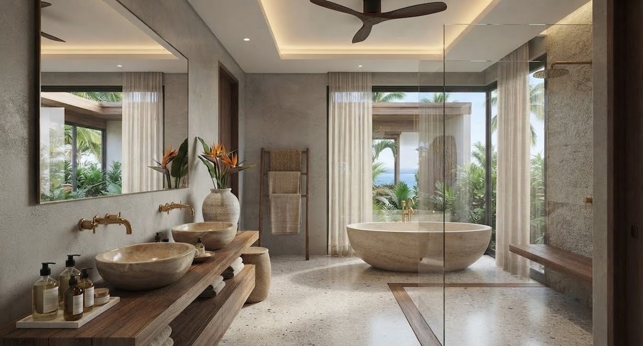 Modern Tropical Villa Modern Tropical Villa Interior