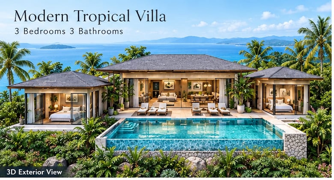 Modern Tropical Villa Modern Tropical Villa